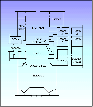 Facility floor plan